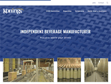 Tablet Screenshot of konings.be